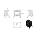 Печь Kratki KOZA K6 Ø150