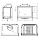 Каминная топка KFD ECO MAX 14