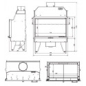 КАМИННАЯ ТОПКА KFD ECO iLINE 5161