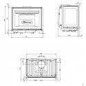 Каминная топка Dovre 2100 S