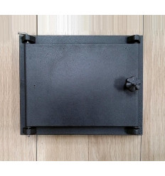 Дверцы топочные, чугунная дверка глухая АСКЕТ (280 х 340) KHLP