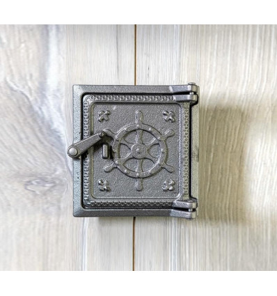 Двері прочисні, чавунний ревізійний люк М2 Нептун (150 х 155) KHLP