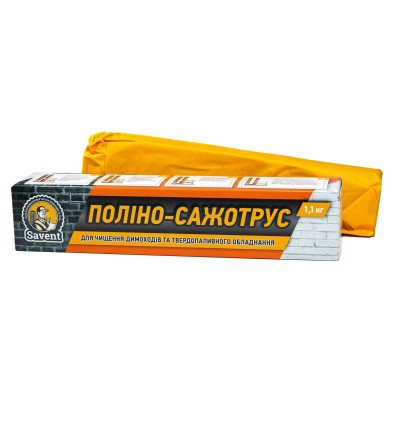 Средство для чистки дымохода полено-трубочист Savent